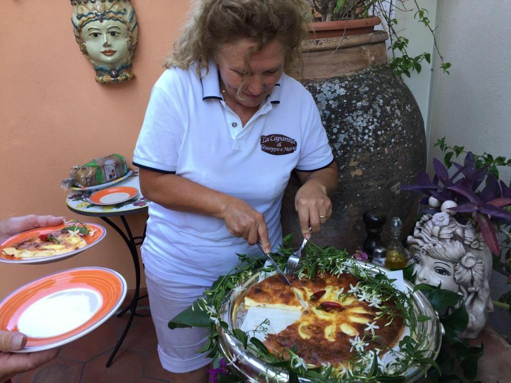 La Capanna Di Giuseppe E Maria Bed & Breakfast Таормина Екстериор снимка